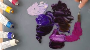 How to make purple color?
